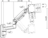 Logilink Monitorhalterung 17-49",Wandbefestigung Anteprima dell’immagine prodotto 3