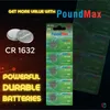 5 x CR1632 PoundMax Knopfbatterie CR 1632 Lithium 3 Volt Produktbild-Vorschau 3