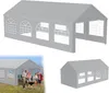 UISEBRT 4x8m Premium Party Tent Pavilion with side parts, Voir les images du produit 1