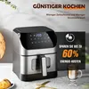 OYAJIA Heißluftfritteuse 8 Liter mit 20 Stk Backpapier, Produktbild-Vorschau 14