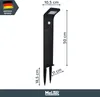 MeLiTec Solar-Gartenleuchte SO44, LED-Solarlampe Outdoor, Produktbild-Vorschau 6