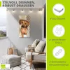 ARTland Wandbild Alu für Innen & Outdoor Hund Größe: 30x60 Produktbild-Vorschau 3