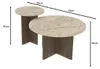 CALICOSY - Lot de 2 Tables basses rondes Ø70 cm et Ø40 cm Voir les images du produit 5