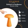 Luxe - Lampe à poser Touch - Sofia - Orange - H21 x Ø16 Voir les images du produit 2