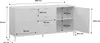 Sideboard Budapest Natur 75 cm H x 40 cm B Fischgrätmuster Produktbild-Vorschau 6