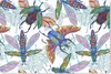 MuchoWow® Schreibtischunterlage Insekten - Regenbogen - Produktbild-Vorschau 1