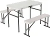 Lifetime Partytisch Bistrotisch Klapptisch Weiß 107x61x72 Produktbild-Vorschau 1