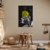 MuchoWow® Poster Blumen - Rose - Gelb - Schwarz - Weiß Produktbild-Vorschau 6