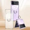 Pre Samsung Galaxy Z Flip4 5G Ring Case Puzdro na mobilný Náhľad obrázku produktu 2
