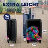 MuchoWow® Koffer Handgepäck Trolley Rollkoffer Kleine Produktbild-Vorschau 5