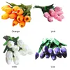 OKWISH 10 STK PolyurethanKünstliche Tulpen Gefälschte Produktbild-Vorschau 5