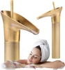 ELIANA Retro Wascharmatur - Altgold Design Luxus Produktbild-Vorschau 1