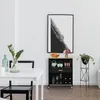 Relaxdays Kitchen Island Cart, Prostokątny, Płyty pilśniowe Podgląd zdjęcia produktu 2