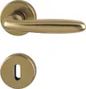Hoppe Verona  Rosettengarnitur Aluminium F4 Bronzefarben Produktbild-Vorschau 3