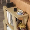 DECORTIE Lazena Tavolino laterale moderno in rovere Anteprima dell’immagine prodotto 2