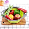 Lot de 2 - Passoire en silicone pliable, Bol en silicone, Voir les images du produit 5