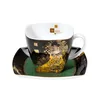 2er Set Gustav Klimt Tassen mit Untertasse SET 1 250ml Produktbild-Vorschau 3
