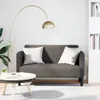 vidaXL Zweisitzer-Sofa Hellgrau 109 cm Cordstoff Produktbild-Vorschau 2