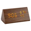 Wecker Digital Holz, USB-Betrieben Nachttischwecker mit LED Produktbild-Vorschau 1