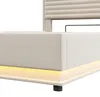 Łóżko tapicerowane 140x200 cm z hydraulicznym pojemnikiem Podgląd zdjęcia produktu 17