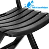BigDean Gartenstuhl klappbar aus wetterfestem & robustem Produktbild-Vorschau 7