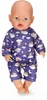 Zapf BABY born Teddy Schlafanzug Glow in the Dark 836484 Podgląd zdjęcia produktu 4