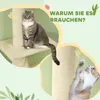 PawHut Škrabadlo s výškou 225–275 cm, škrabadlo pre mačky s Náhľad obrázku produktu 7