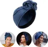 Kreuz-Kopftuch für Damen, einfarbig, mit Schleife, Bandana, Produktbild-Vorschau 8