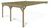 Carport Garagendach 5.8x5.06 m - 29 m2 - an der Hauswand Produktbild-Vorschau 1