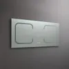 Specchio 180x80 rettangolare retroilluminato con strisce Anteprima dell’immagine prodotto 4