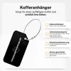 Koffergurt & Gepäckanhänger Set 4-teilig – Kofferband mit Produktbild-Vorschau 8