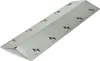 A single stainless steel grill burner cover is shown against a white background. Anteprima dell’immagine prodotto