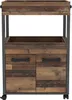 Barschrank >Hydra< in Old Wood Vintage - 60x88,5x40cm Produktbild-Vorschau 3