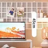 Světlý dubový herní počítačový stůl moderní 120 cm Náhled obrázku produktu 6