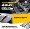 MONZANA® Lot de 2 rampes de chargement en acier galvanisé Voir les images du produit 4