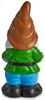 Ibergarden Gartenzwerg Figur Zwerg mit brauner Mutze - Produktbild-Vorschau 3