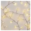 LED vánoční nano řetěz – ježek, 2,4 m, 3x AA, vnitřní, teplá bílá, časovač Vista previa de la imagen del producto