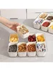 1Pièce Bol à snack avec couvercle ,Anti-fuite ,Assiette à Voir les images du produit 9