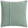 A square pillow cover shown from the back. Produktbild-Vorschau