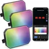 GoSmart LED-Außenstrahler, Starter-Set, 3-teilig, 14 W, RGBIC dimmbar, WiFi Produktbild-Vorschau