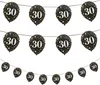 Oblique Unique 30. Geburtstag Party Deko Set - Girlande Produktbild-Vorschau 3