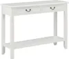 vidaXL Konsolentisch Weiß 110 x 35 x 80 cm Holz Produktbild-Vorschau 7