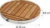 Blumfeldt Mobile Gartendusche, Aussendusche für den Garten, Produktbild-Vorschau 7