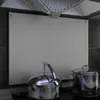 vidaXL Fond de cuisine blanc 80x60 cm verre trempé Voir les images du produit 9