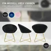 ML-Design Esszimmerstuhl mit runder Rückenlehne, Blau, aus Produktbild-Vorschau 7