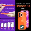 Etui silikonowe NALIA Neon do iPhone'a 16 Pro – jaskrawy, Podgląd zdjęcia produktu 4