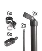 Alberts 601621 Set angolo recinzione cancello in filo Anteprima dell’immagine prodotto 3