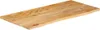 vidaXL Blat z krawędzią 120x60x3,8 cm z litego drewna mango Podgląd zdjęcia produktu 1