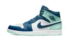 Air Jordan 1 Mid Blue Mint - EU: 44.5 Produktbild-Vorschau 6