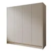 A four-door wardrobe with a plain, smooth finish. Produktbild-Vorschau